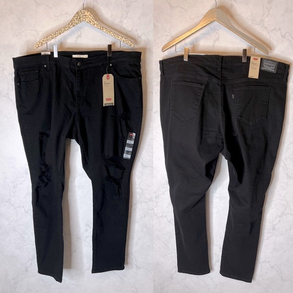 Levi’s 711 Black Skinny Jeans - Picture 2 of 8